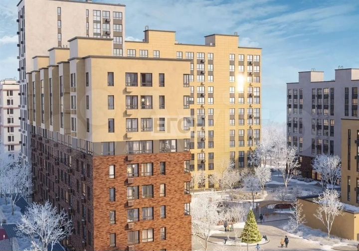 Квартира-студия, 26,5 м², 12/17 эт.