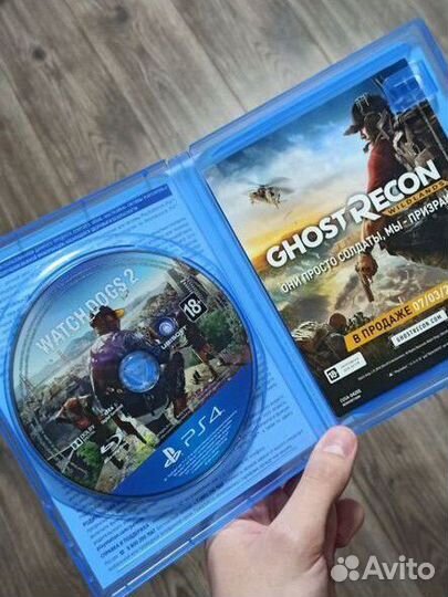 Watch Dogs 2 диск ps 4