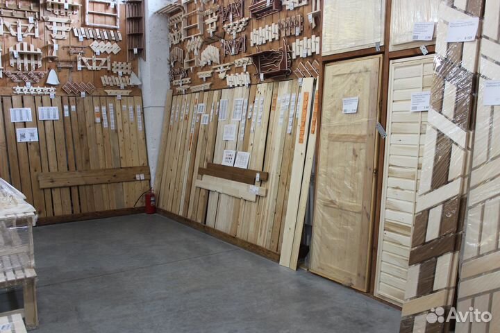 Дверь деревянная Липа Сосна большой выбор