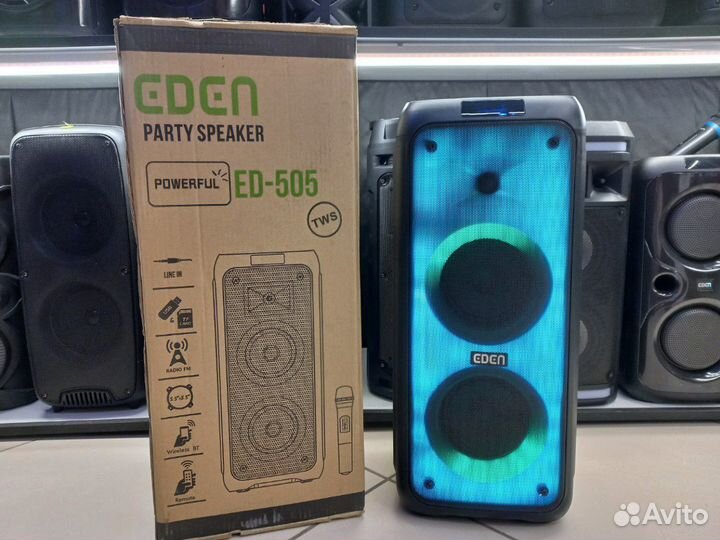 Большая портативная колонка 500Вт 