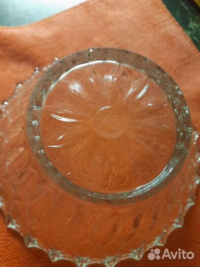 Салатник, стекло.Сделано в СССР