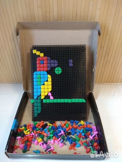 Мозаика в коробке + 2 доски для мозаики