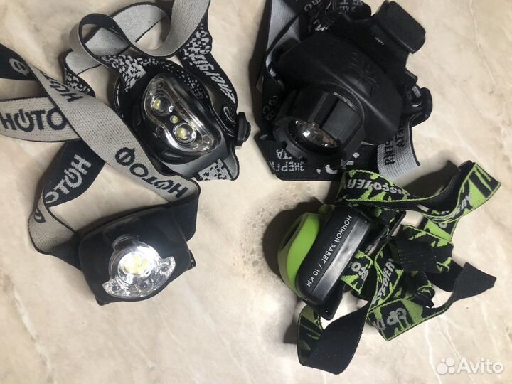Налобные фонарики