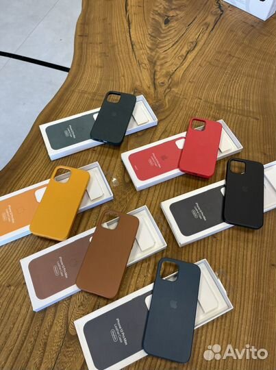 Apple кожаный чехол MagSafe iPhone 12 Pro Max