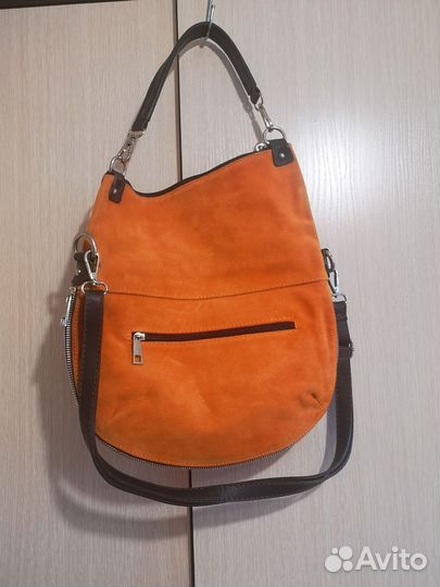 Сумка женская натуральная замша, новая