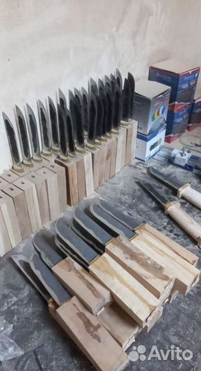 Нож кованый из х12мф