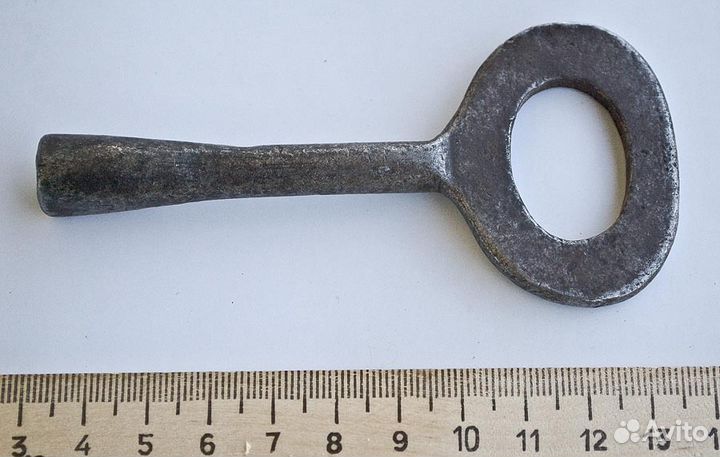 Антикварный тройник 1891 года машиниста паровоза