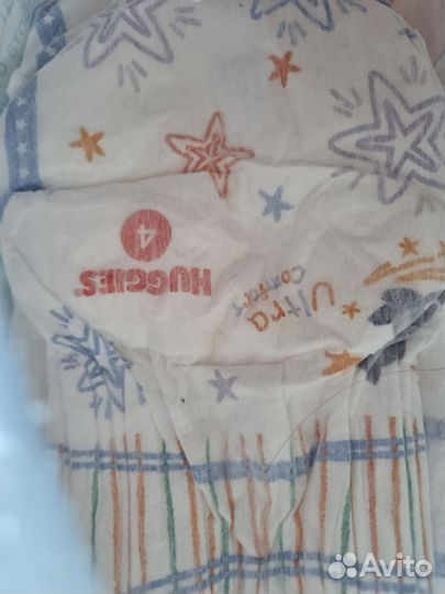 Подгузники huggies ultra comfort 4
