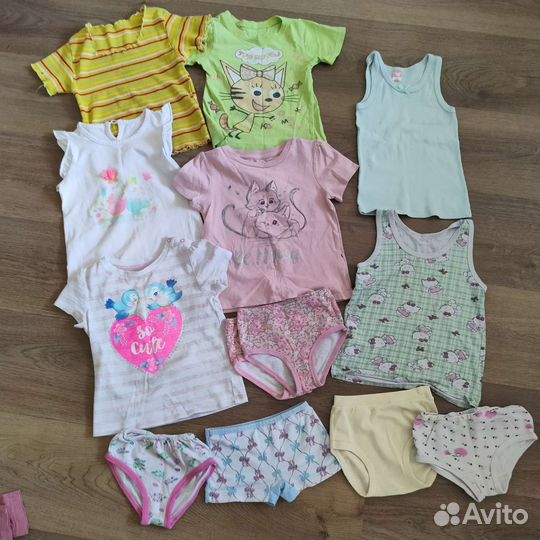Детские вещи пакетом для девочек на 2-3 года