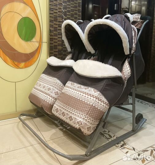 Санки для двойни