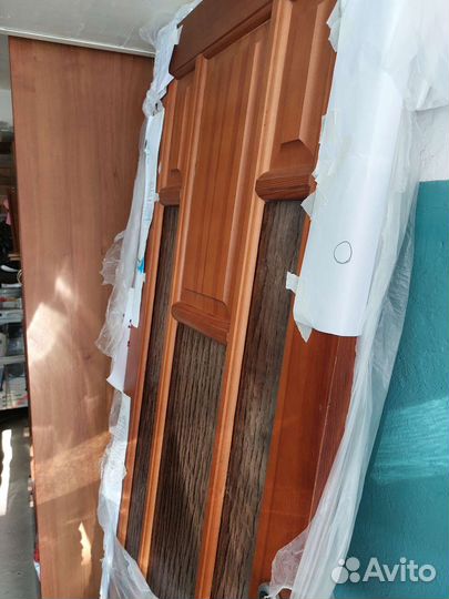 Двери массив сосны со стекклом