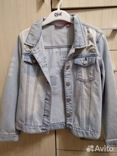 Джинсовая рубашка, джинсовая куртка