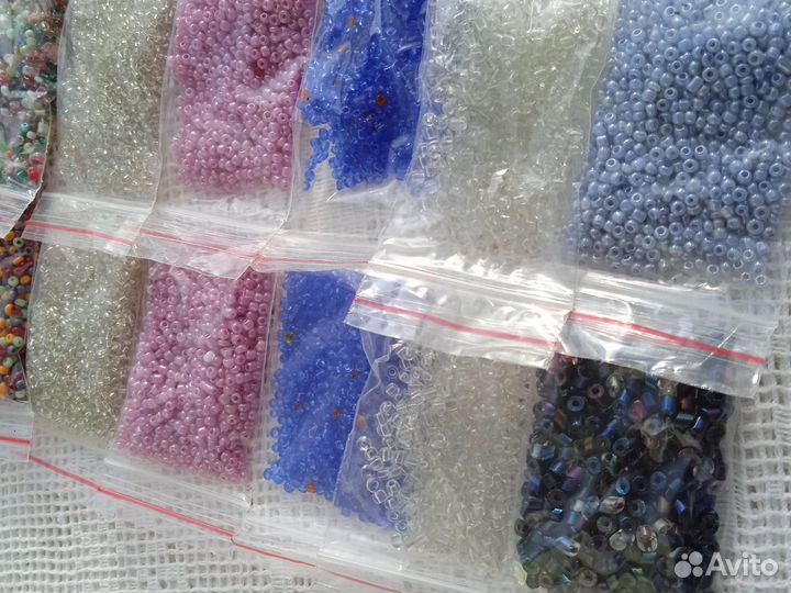 Бисер кристаллы набор