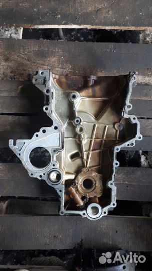 Крышка двигателя передняя Kia Rio QB G4FA 2012