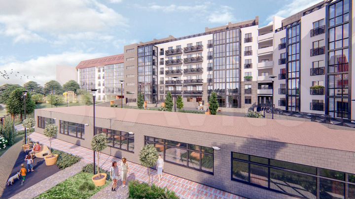 1-к. квартира, 33 м², 1/5 эт.