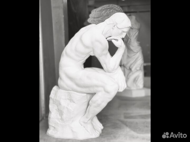 Статуя Мыслитель Родена 175 см