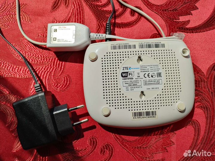 Adsl роутер wi-fi