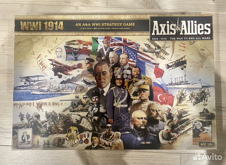 Настольная игра Axis & Allies WWI 1914