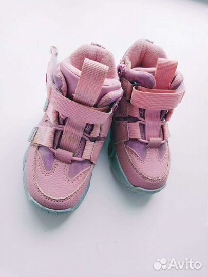Демисезонные ботинки для девочки23 размер