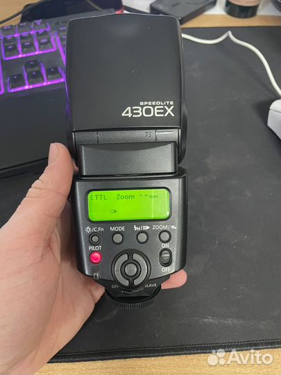 Вспышка камеры speedlite 430EX