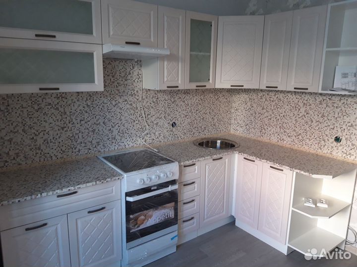 Кухня модульная Агава мдф (угловая 2,85м*1,85м)