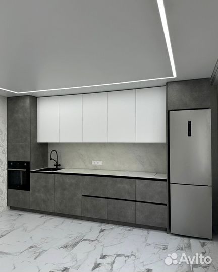 Кухни на заказ с искусственным камнем
