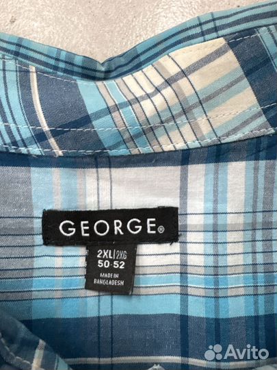 Рубашка мужская george 56-58