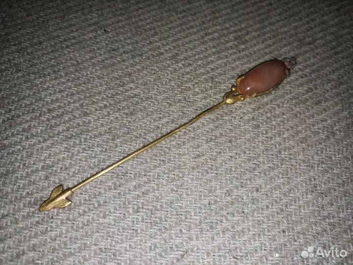 Брошь игла СССР клеймо