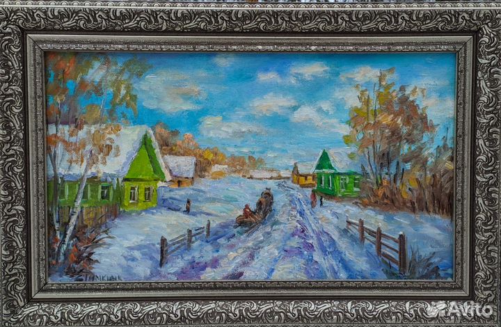 Картина масло 