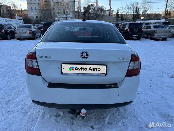 Skoda Rapid 1.6 МТ, 2018, 137 991 км