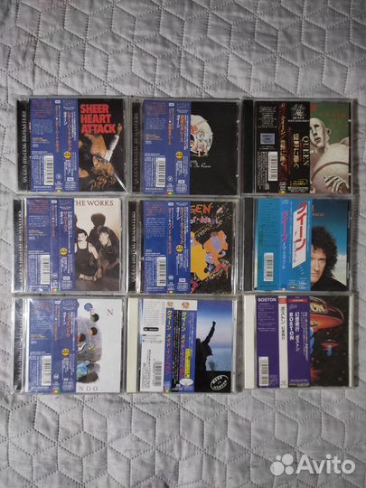 Фирменные CD диски из личной коллекции