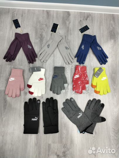 Перчатки nike,puma