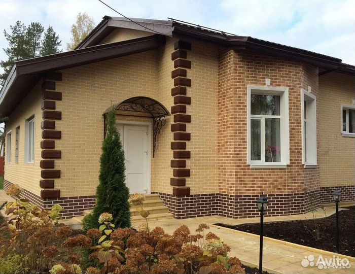 Фасадные термопанели под кирпич