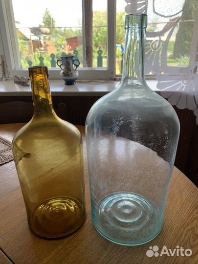 Бутылка стеклянная