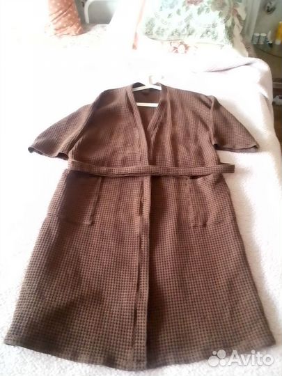 Халат мужской вафельный