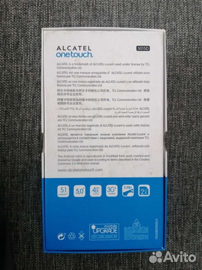 Телефон Alcatel One Touch Pop3