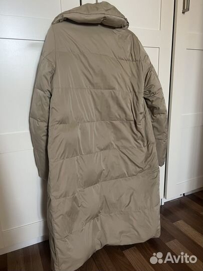 Пуховик зимний длинный женский 44 uniqlo