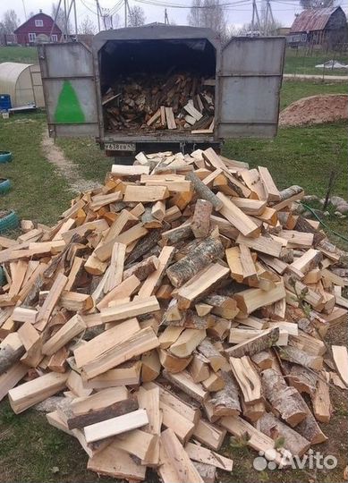 Дрова ольховые колотые