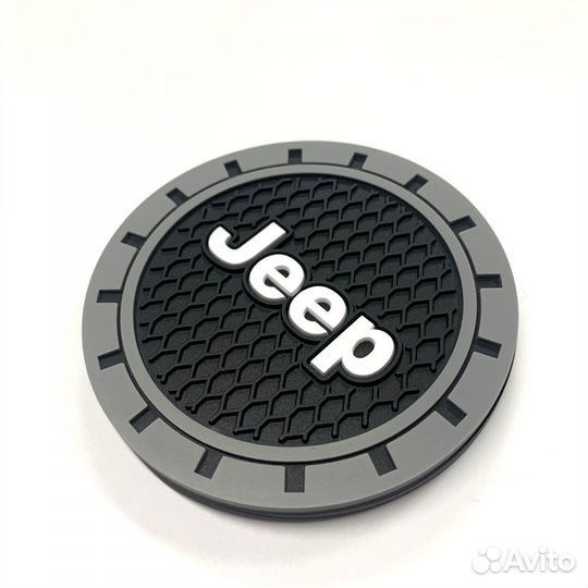 Коврики в подстаканник для авто Jeep/Джип