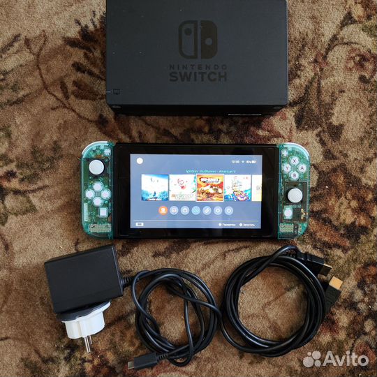 Nintendo Switch 128GB, Прошитый, Много Игр