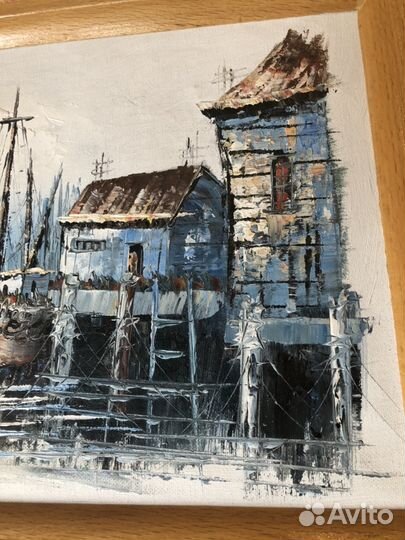 Картина масло холст 33/28см