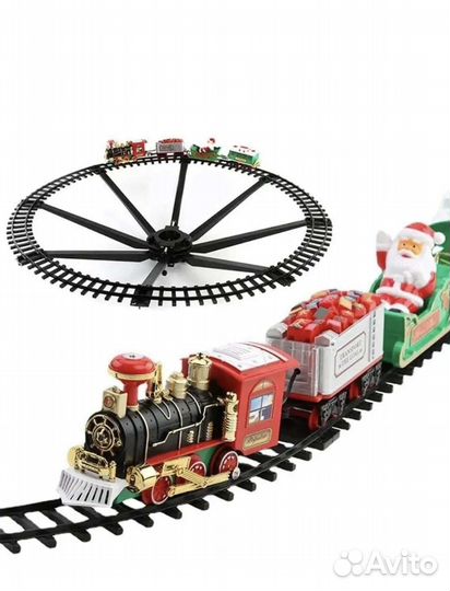 Поезд на/под новогоднюю ёлку