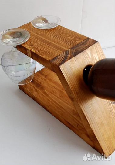 Подставка под вино и бокалы