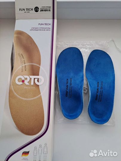 Стельки-супинаторы ортопедические orto