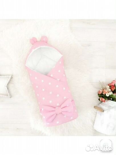 Конверт на выписку летний для девочки