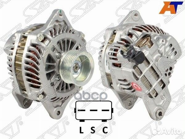 Генератор subaru B9 tribeca 06/legacy 03-09/OU