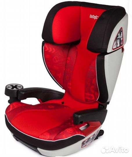 Автокресло Babyton Comfort Fix 2-3 Red