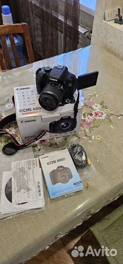 Фотоаппарат canon eos 600d kit 18 135