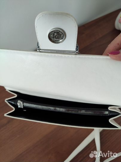 Стильная сумка Рinko love белая