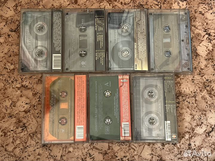 Кассеты с русской музыкой